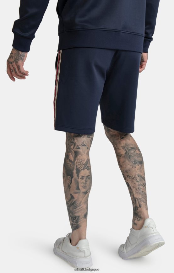 short coupe ample messi bleu marine vêtements Hommes SikSilk x AS2ZD603