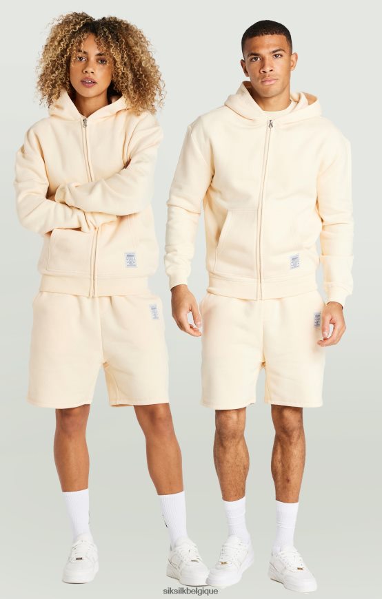 short de jogging fond de teint taupe vêtements Hommes SikSilk AS2ZD605