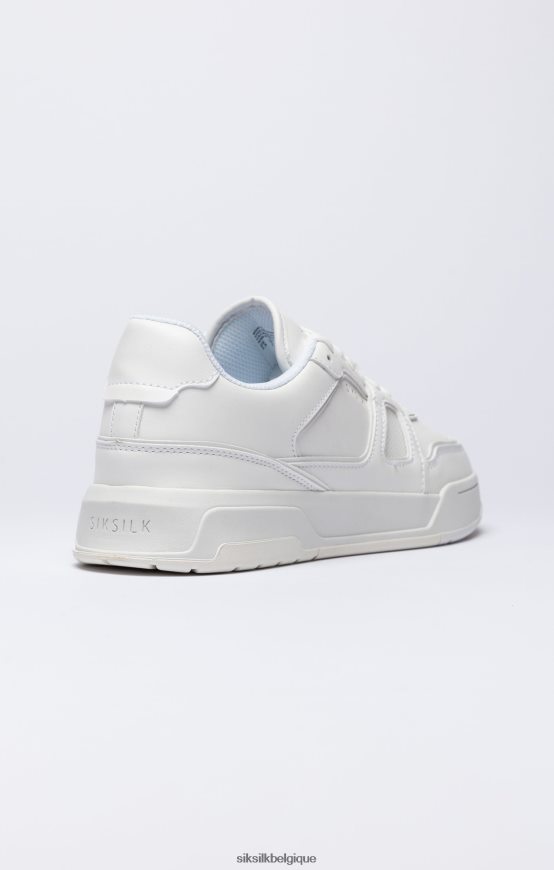 basket basse blanche chaussure Hommes SikSilk AS2ZD14