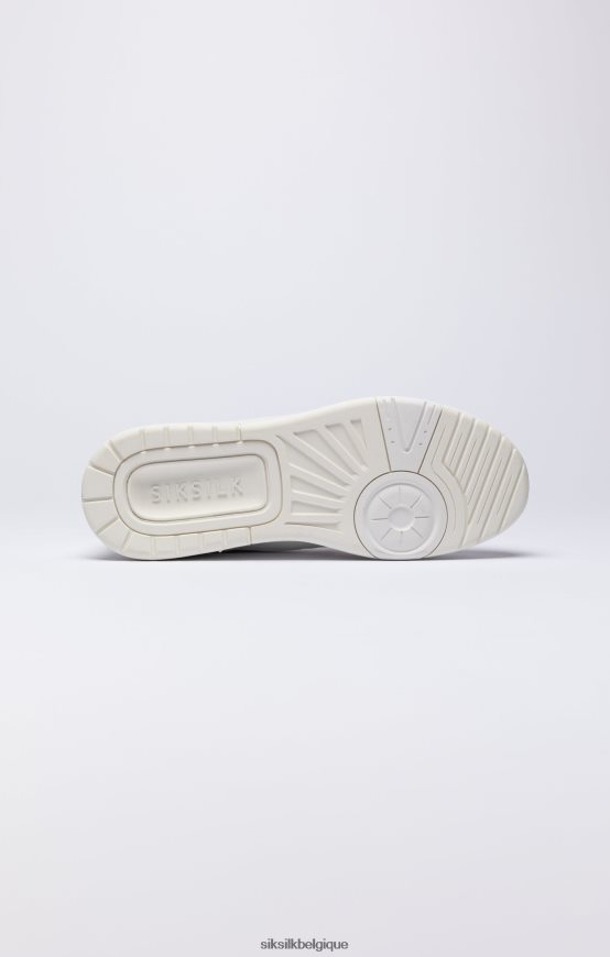 basket basse blanche chaussure Hommes SikSilk AS2ZD14