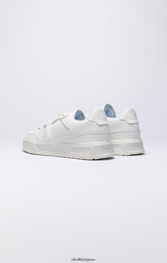 basket basse blanche chaussure Hommes SikSilk AS2ZD14