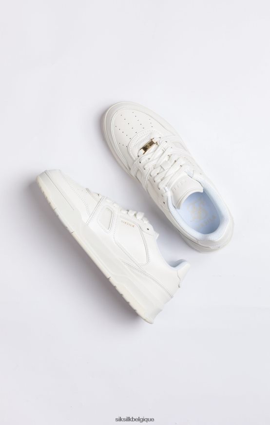 basket basse blanche chaussure Hommes SikSilk AS2ZD14