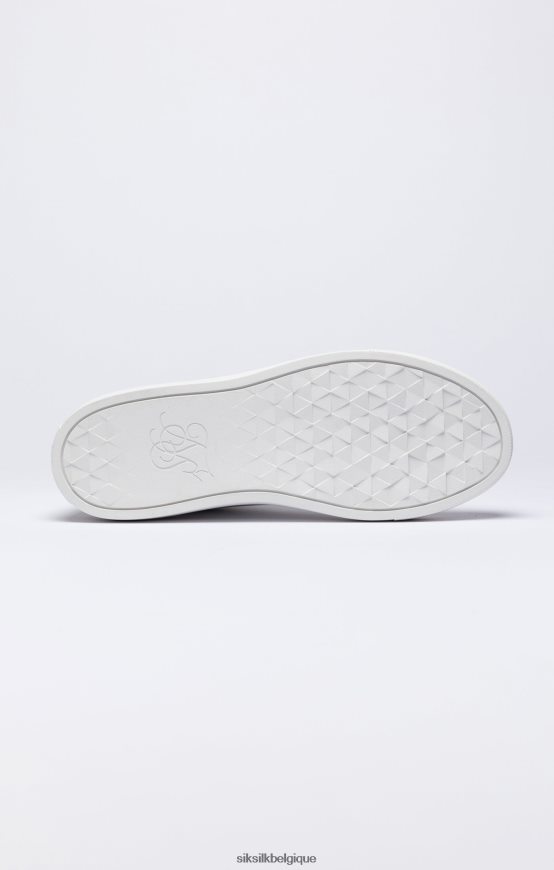 basket montante classique blanche chaussure Hommes SikSilk AS2ZD19