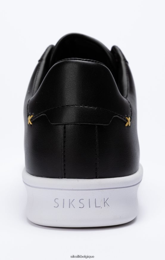 baskets décontractées basses noires chaussure Hommes SikSilk AS2ZD17