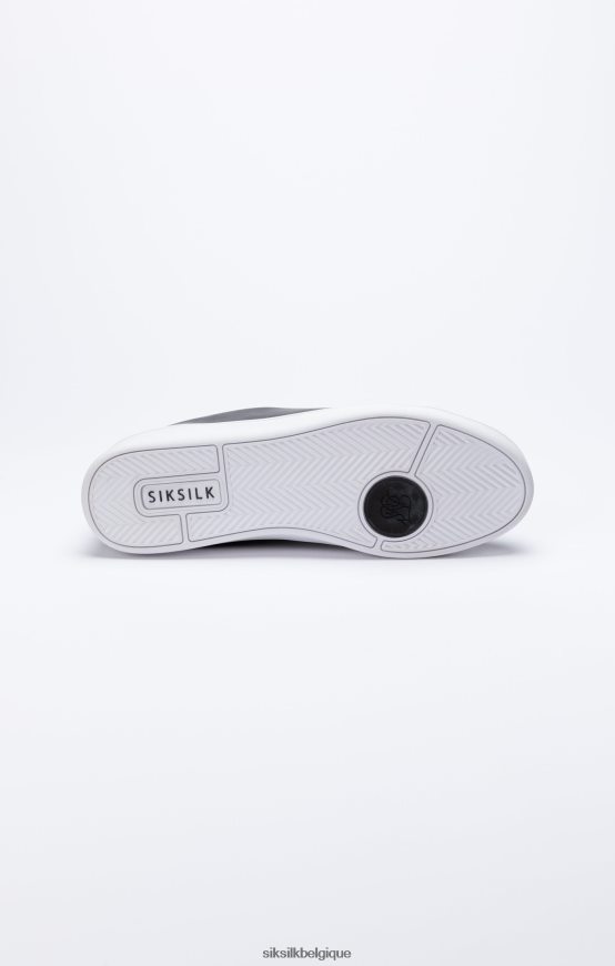 baskets décontractées basses noires chaussure Hommes SikSilk AS2ZD17