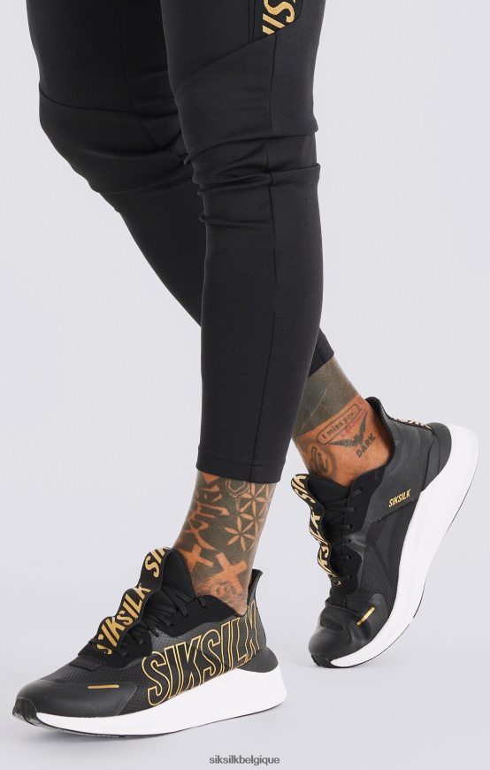 baskets de course mako performance noires chaussure Hommes SikSilk AS2ZD18