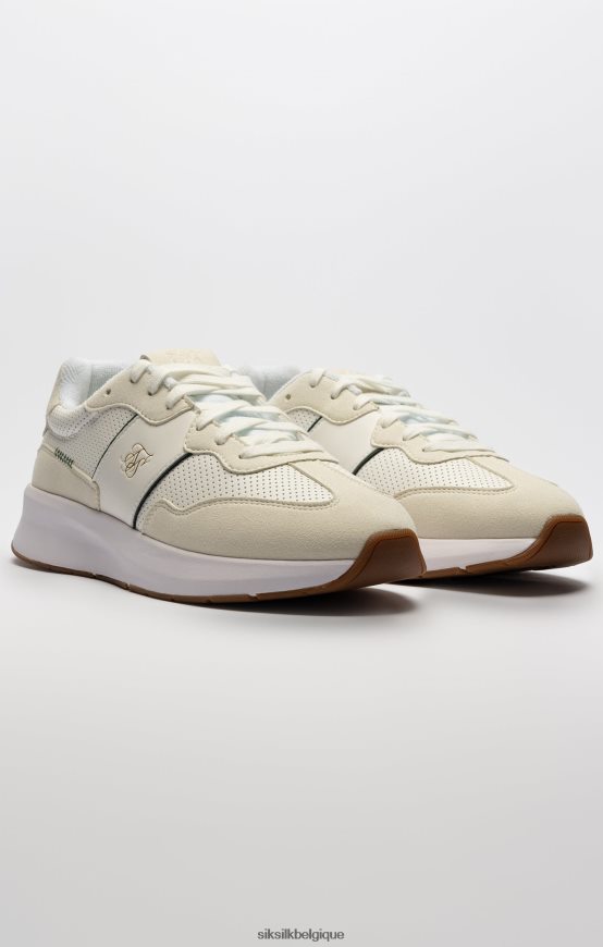 baskets wira racer écru chaussure Hommes SikSilk AS2ZD1