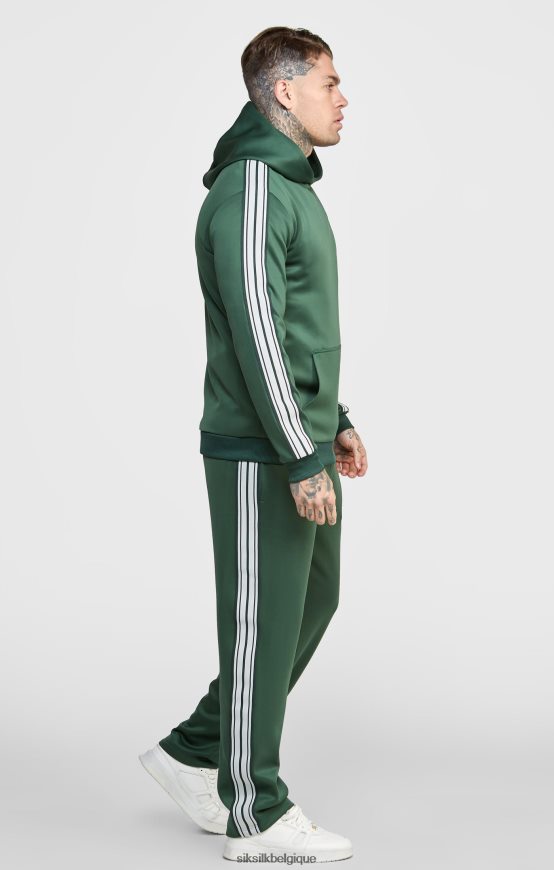 sweat à capuche intelligent vert vêtements Hommes SikSilk AS2ZD434
