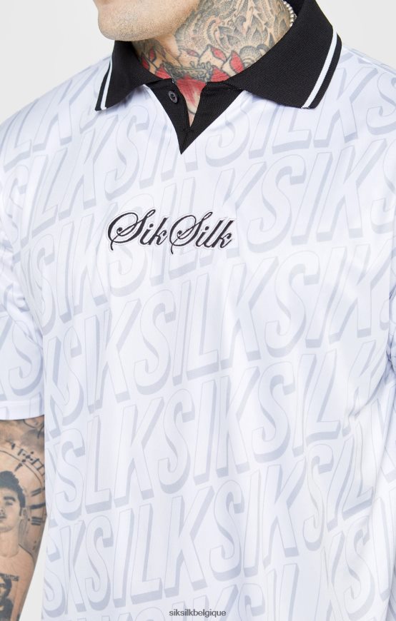 maillot de foot blanc vêtements Hommes SikSilk AS2ZD380