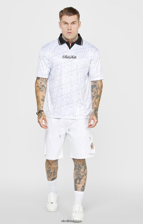 maillot de foot blanc vêtements Hommes SikSilk AS2ZD380