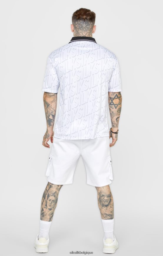 maillot de foot blanc vêtements Hommes SikSilk AS2ZD380