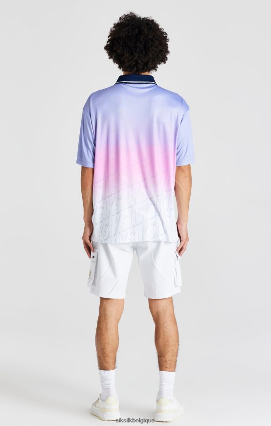 maillot de football bleu marine vêtements Hommes SikSilk AS2ZD382