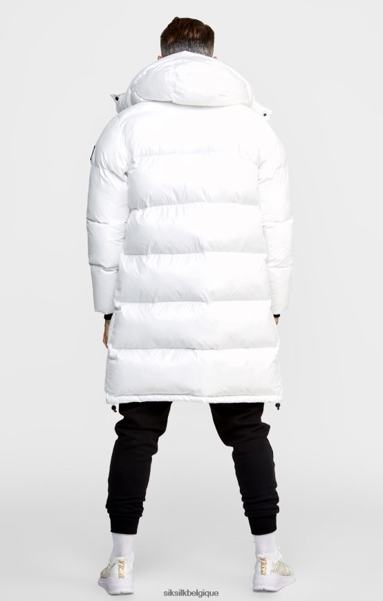 manteau de manager blanc vêtements Hommes SikSilk AS2ZD488