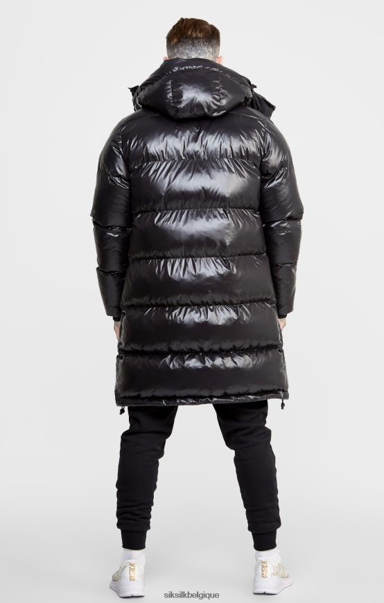 manteau de manager noir vêtements Hommes SikSilk AS2ZD497