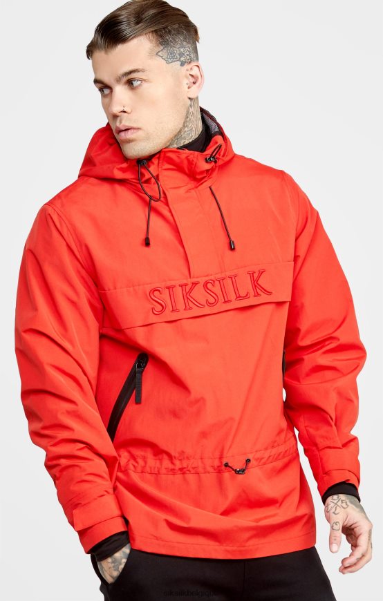 veste rouge vêtements Hommes SikSilk AS2ZD489