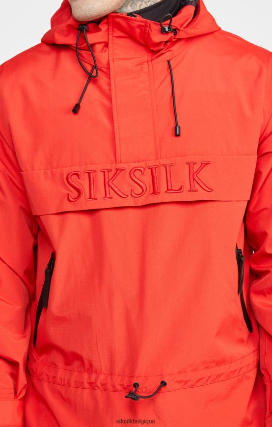 veste rouge vêtements Hommes SikSilk AS2ZD489
