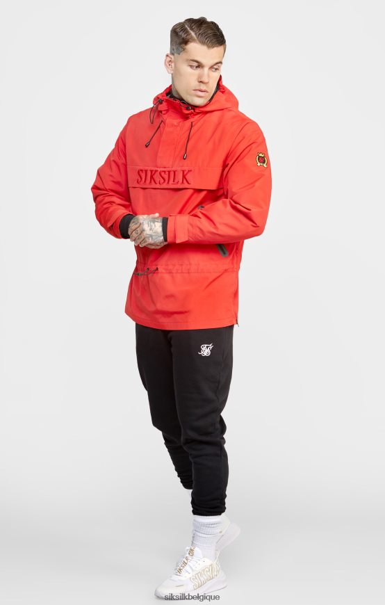 veste rouge vêtements Hommes SikSilk AS2ZD489