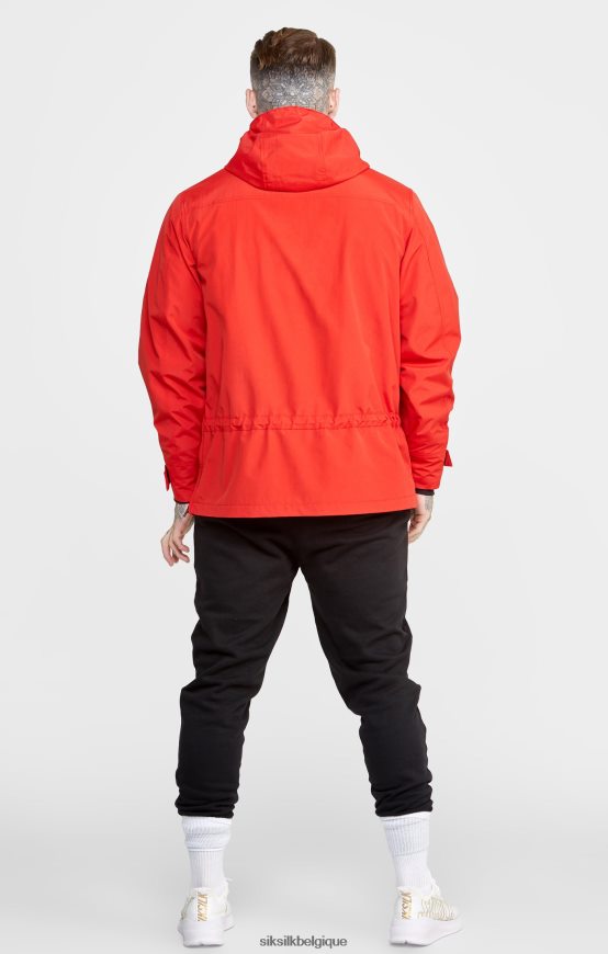 veste rouge vêtements Hommes SikSilk AS2ZD489